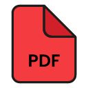 Icono de un archivo PDF